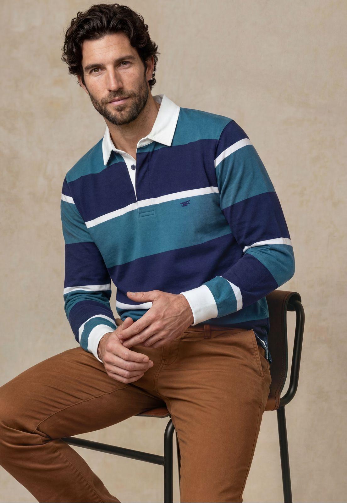 Polera Rugby Anaheim Salvia-4