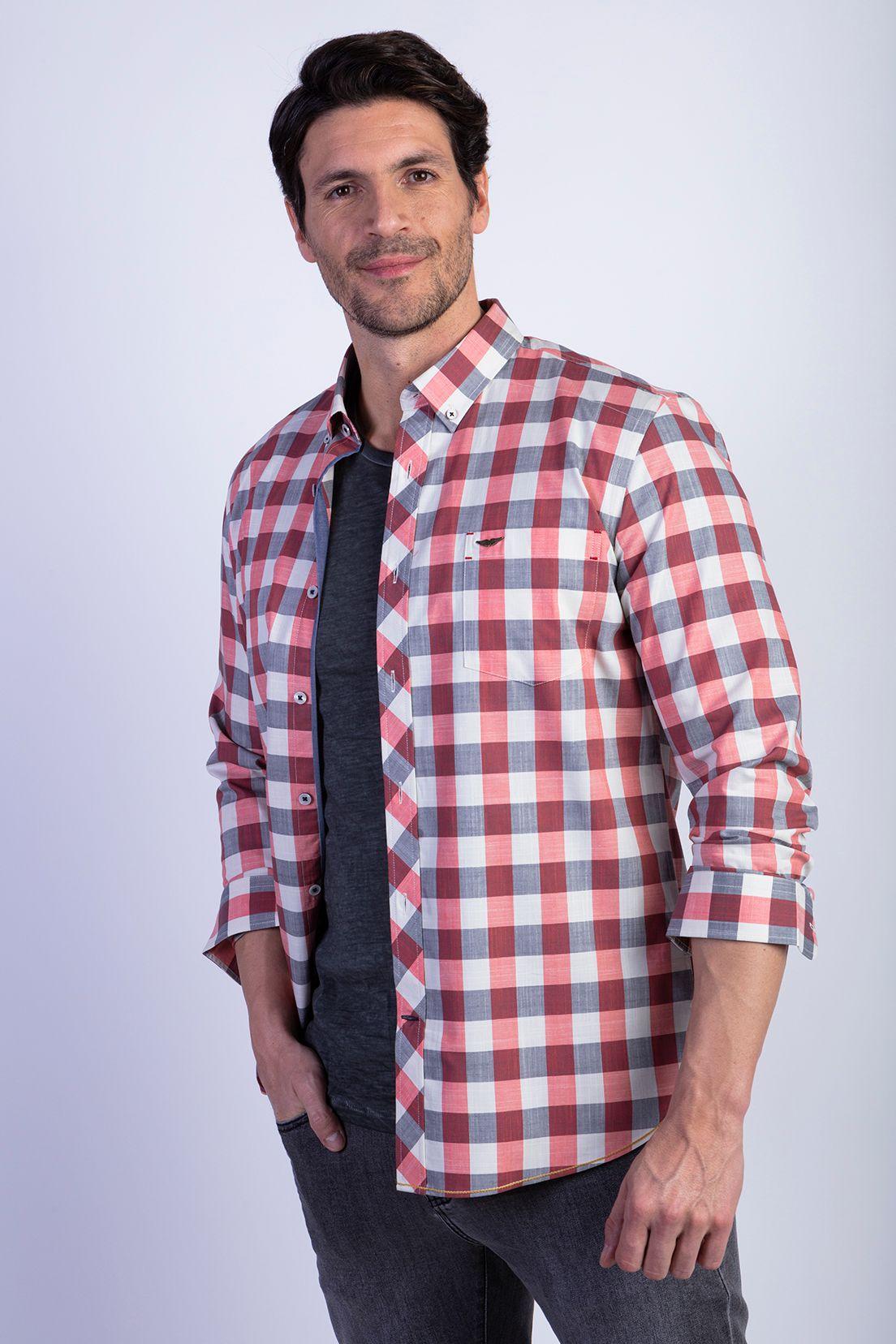 Camisa Check Colorado Fj-0