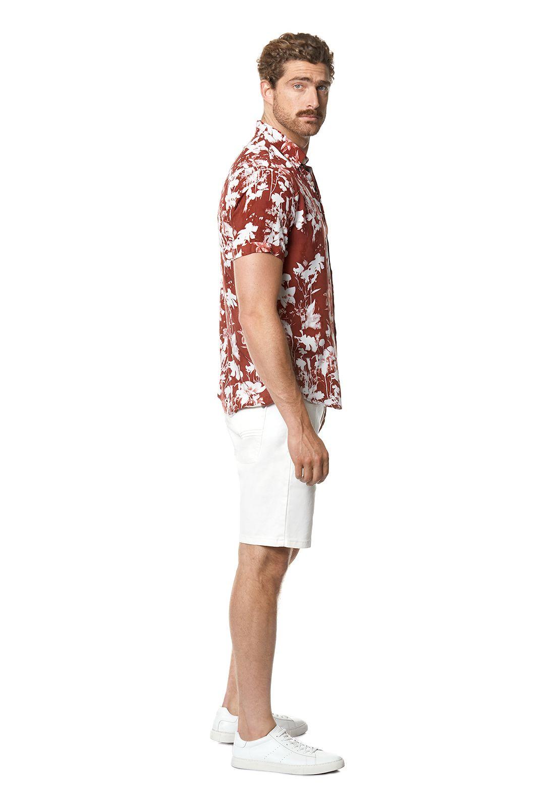 Camisa Estampada Oregon Fj Red-1