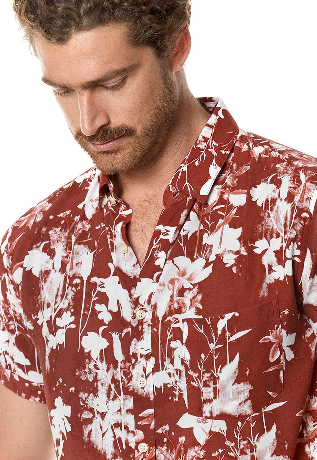 Camisa Estampada Oregon Fj Red-3