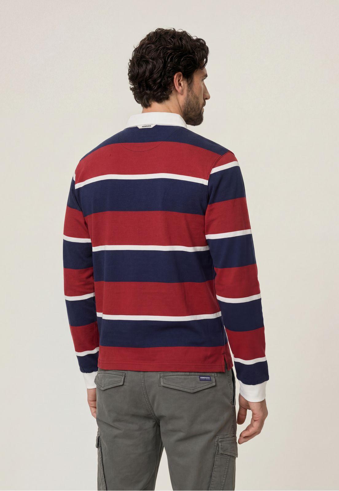Polera Rugby Anaheim Watermelon-2