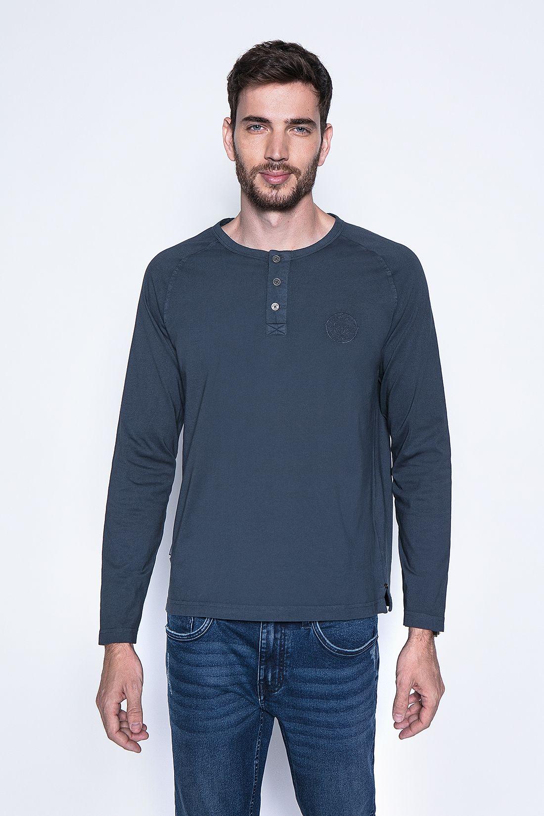 Polera Florida Blue-0