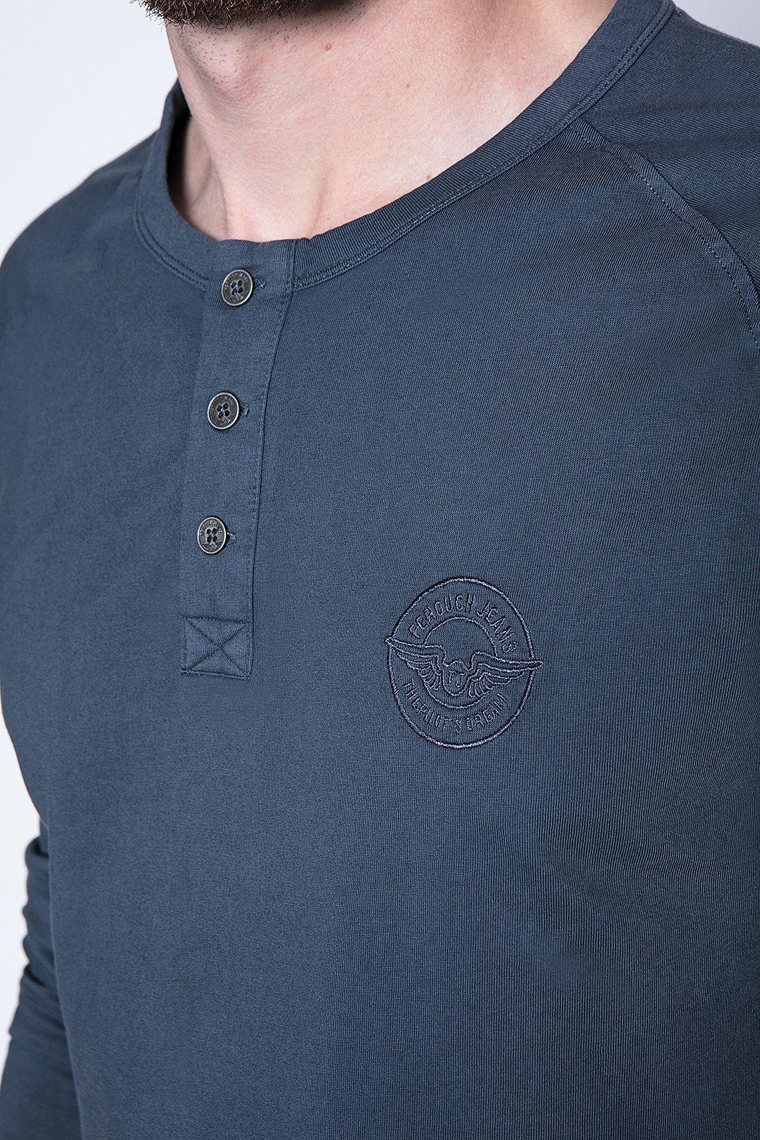 Polera Florida Blue-4