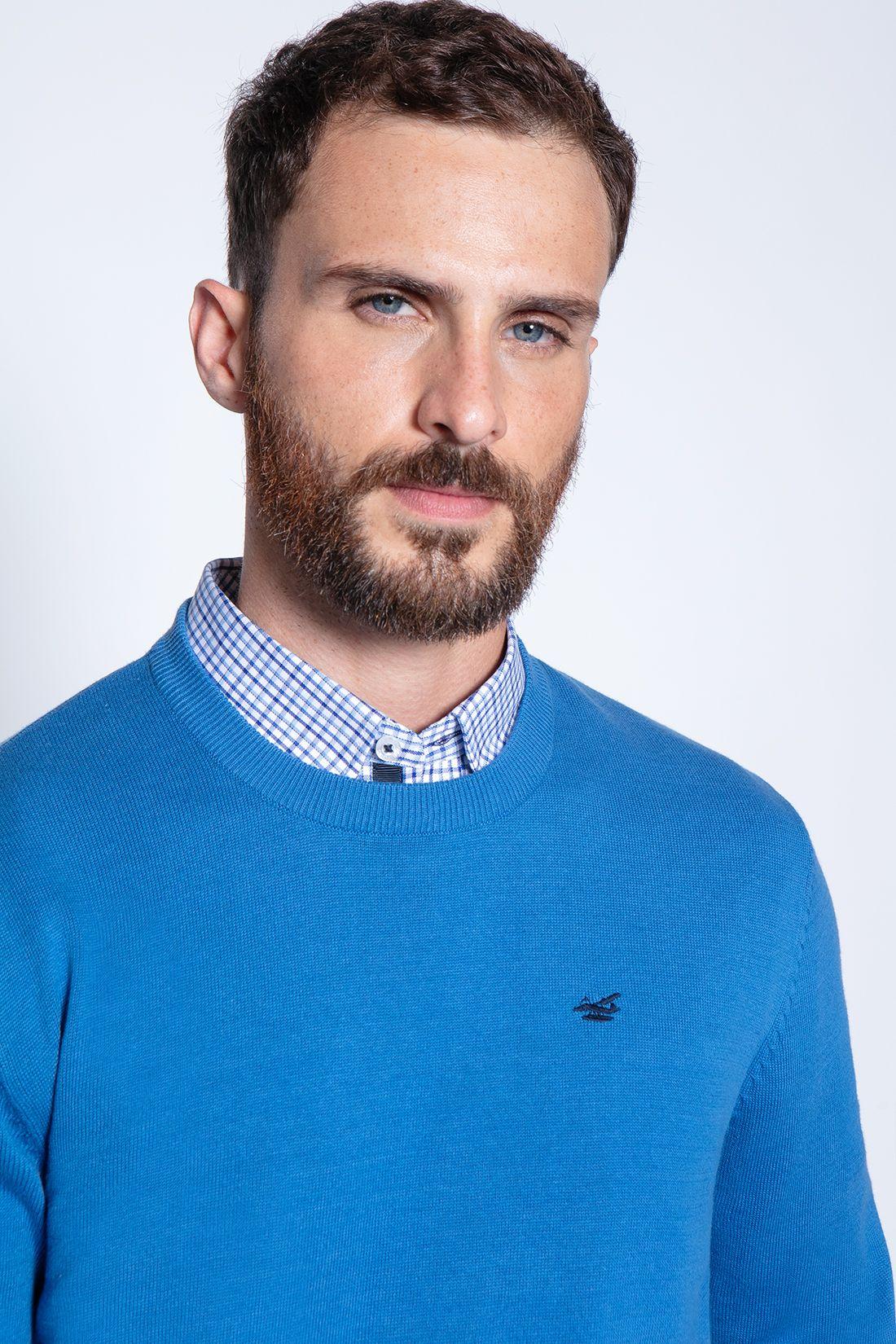 Sweater Round Neck Paris Ocean-2