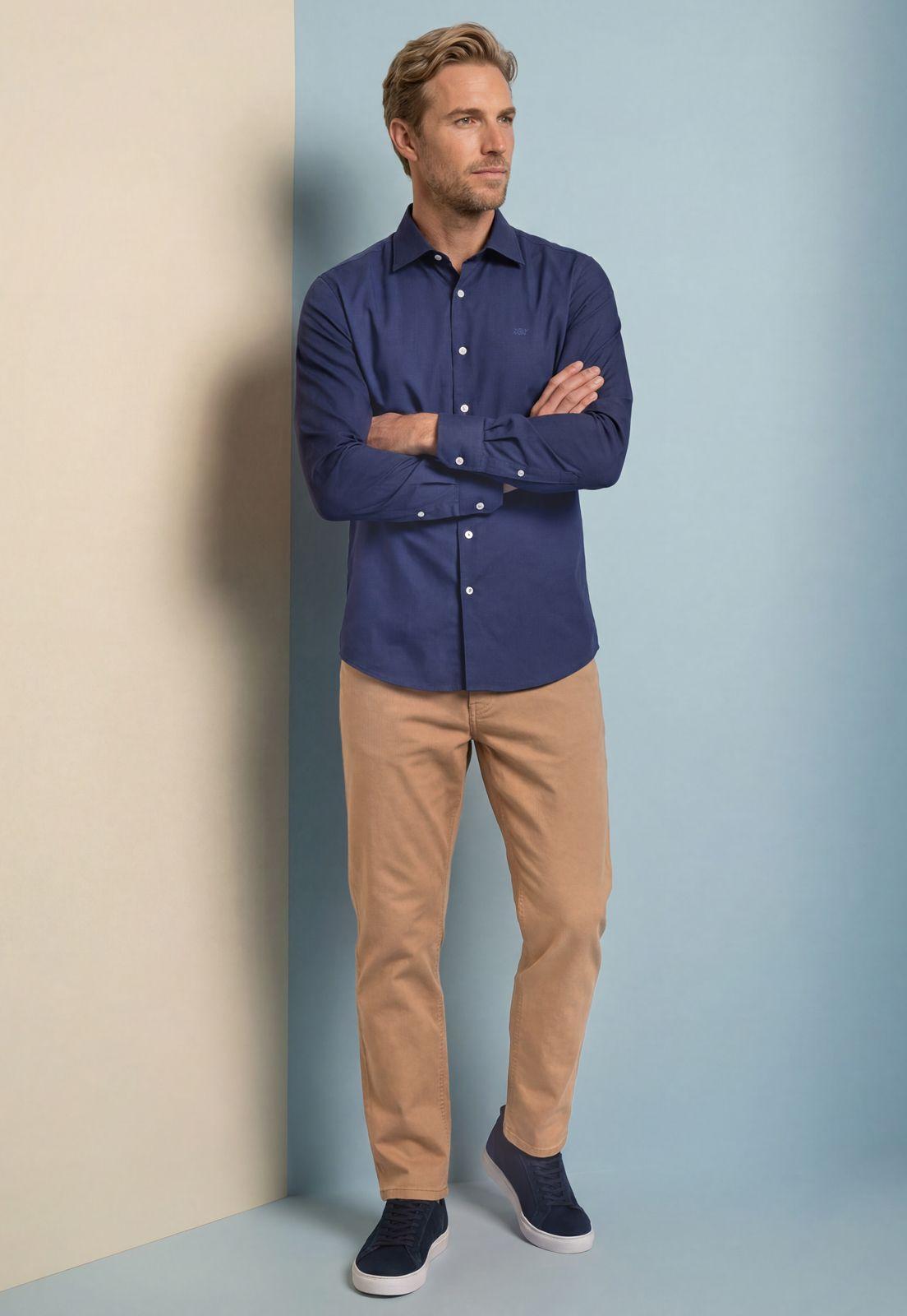 Camisa London Navy-4