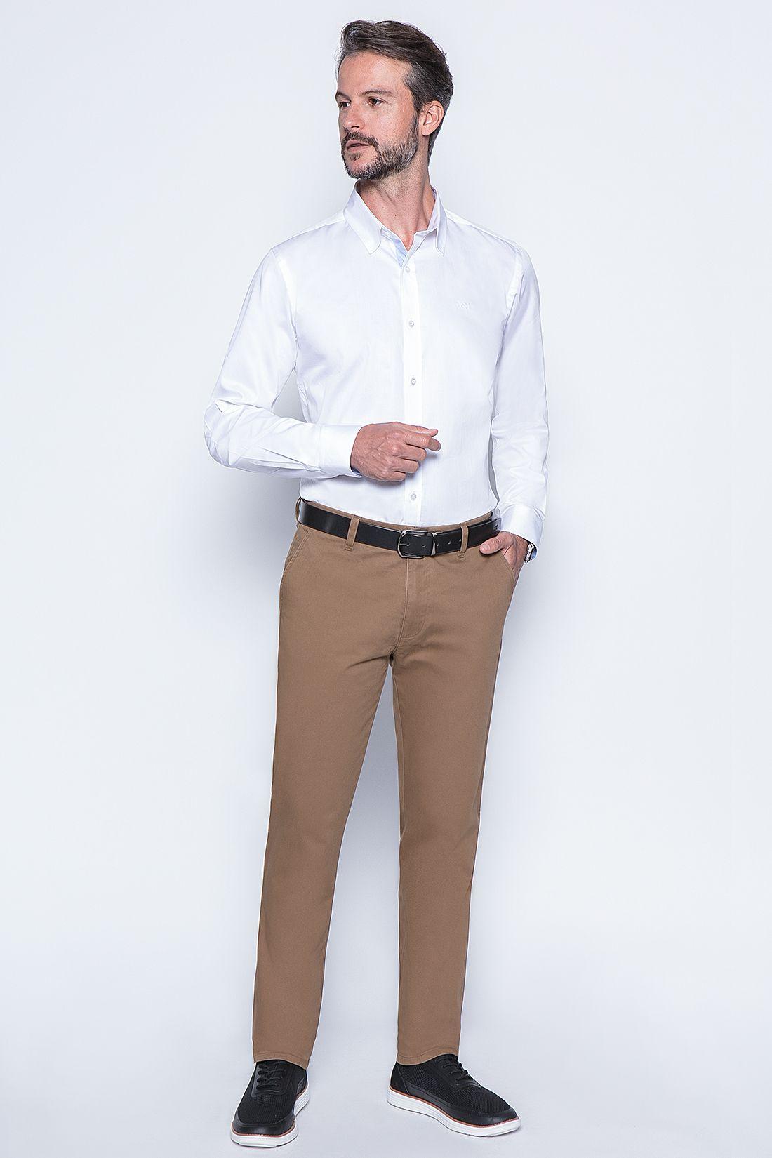 Pantalón Bagneaux Slim Camel-3