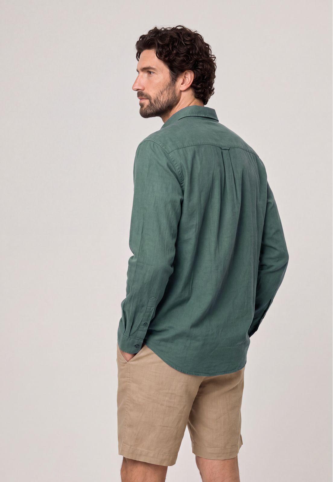Camisa Lino Camden Dk River-2