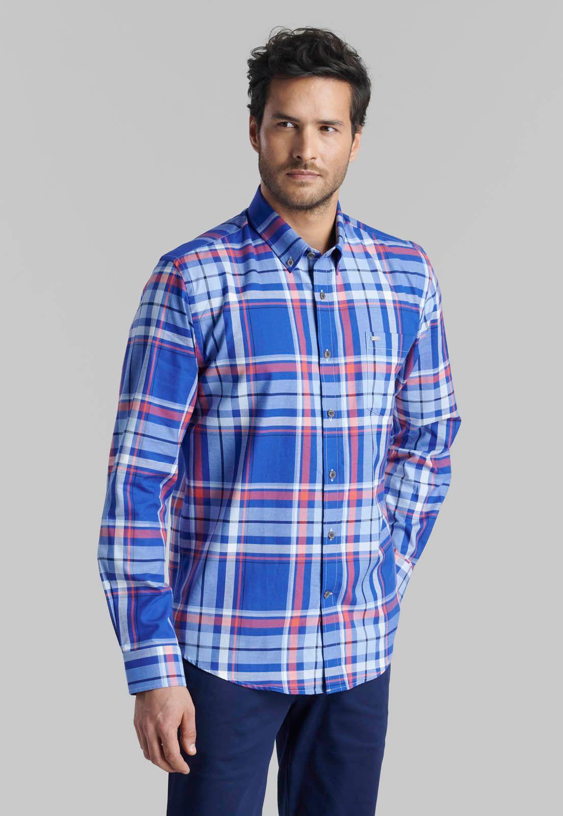 Camisa Long Beach Fr Blue-0