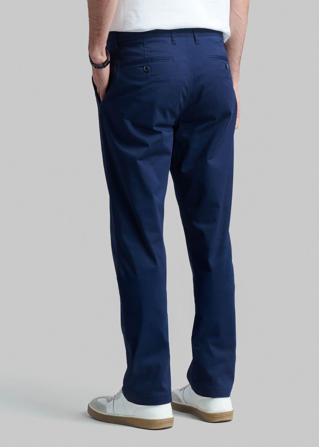 Pantalón Business Twill Without Pleats Dk.Blue-3