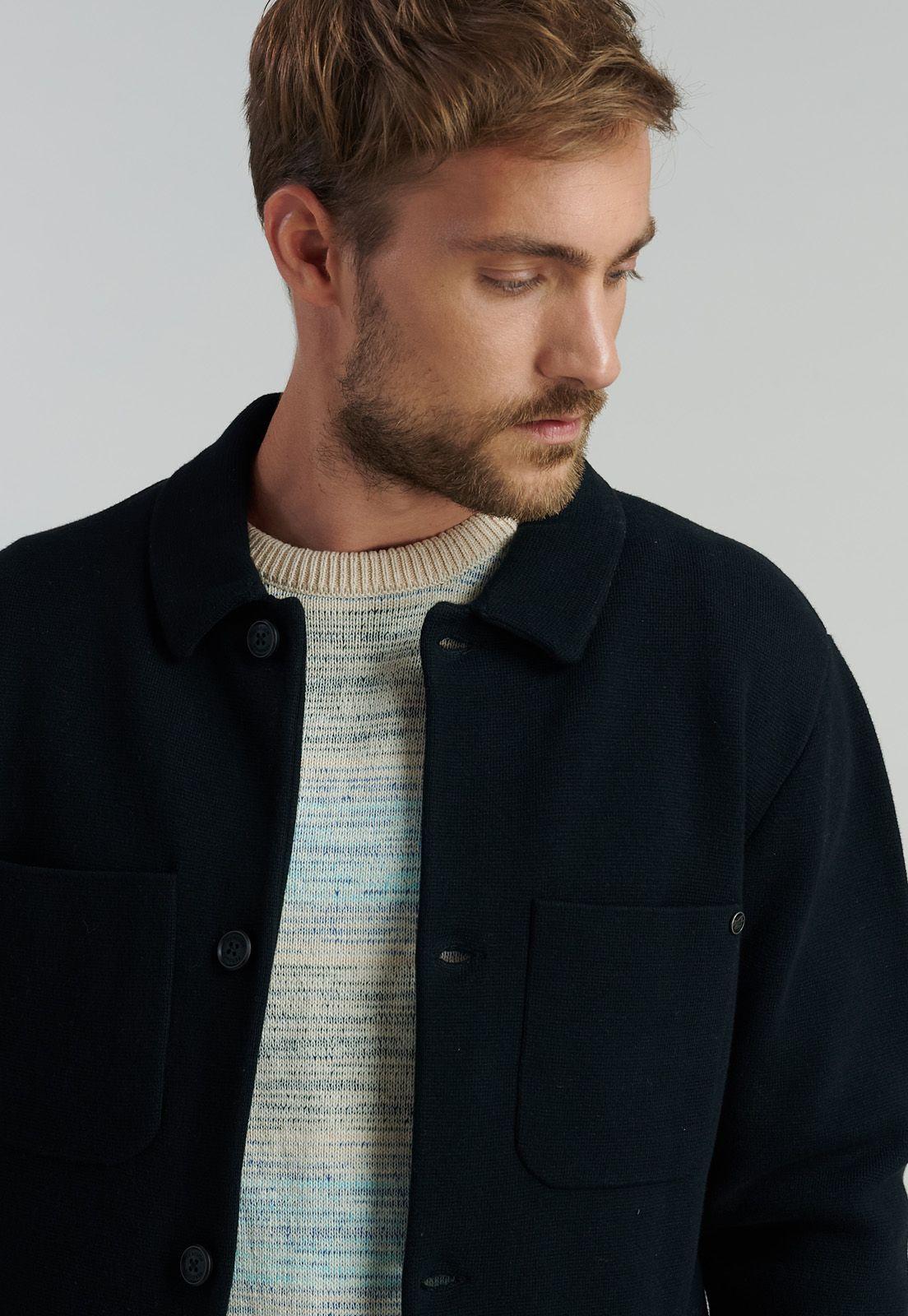 Cardigan Seattle Fr Black-2