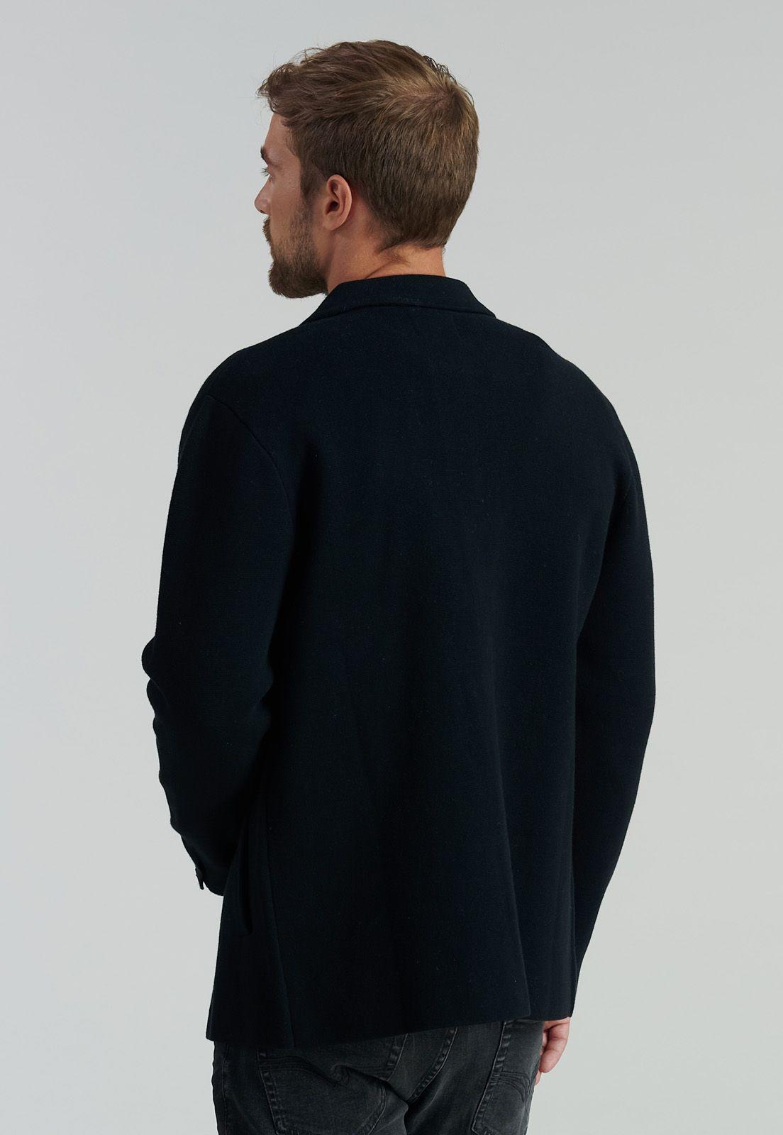 Cardigan Seattle Fr Black-3