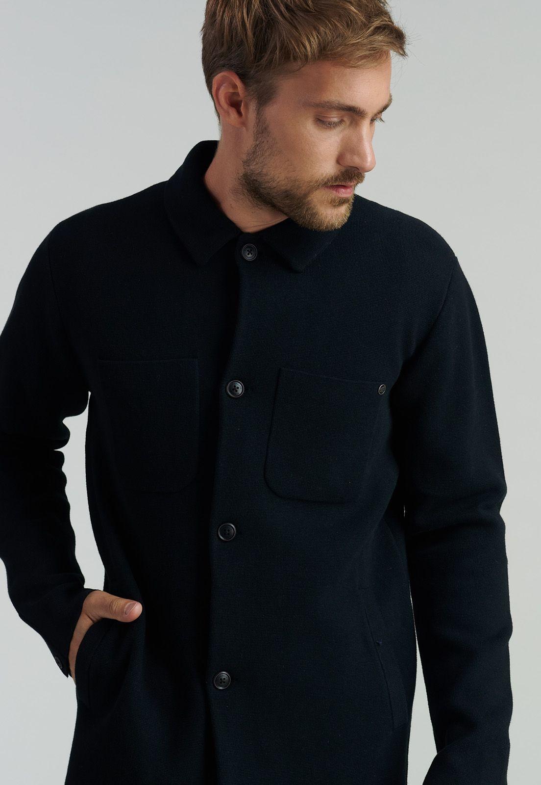 Cardigan Seattle Fr Black-4