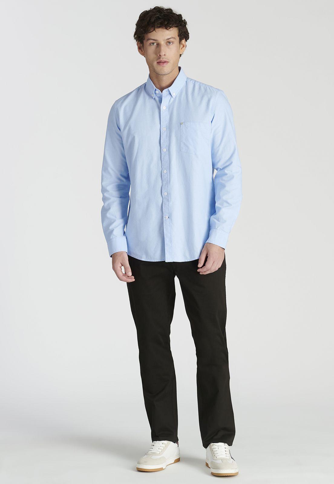 Camisa Exeter Heritage Sky-0