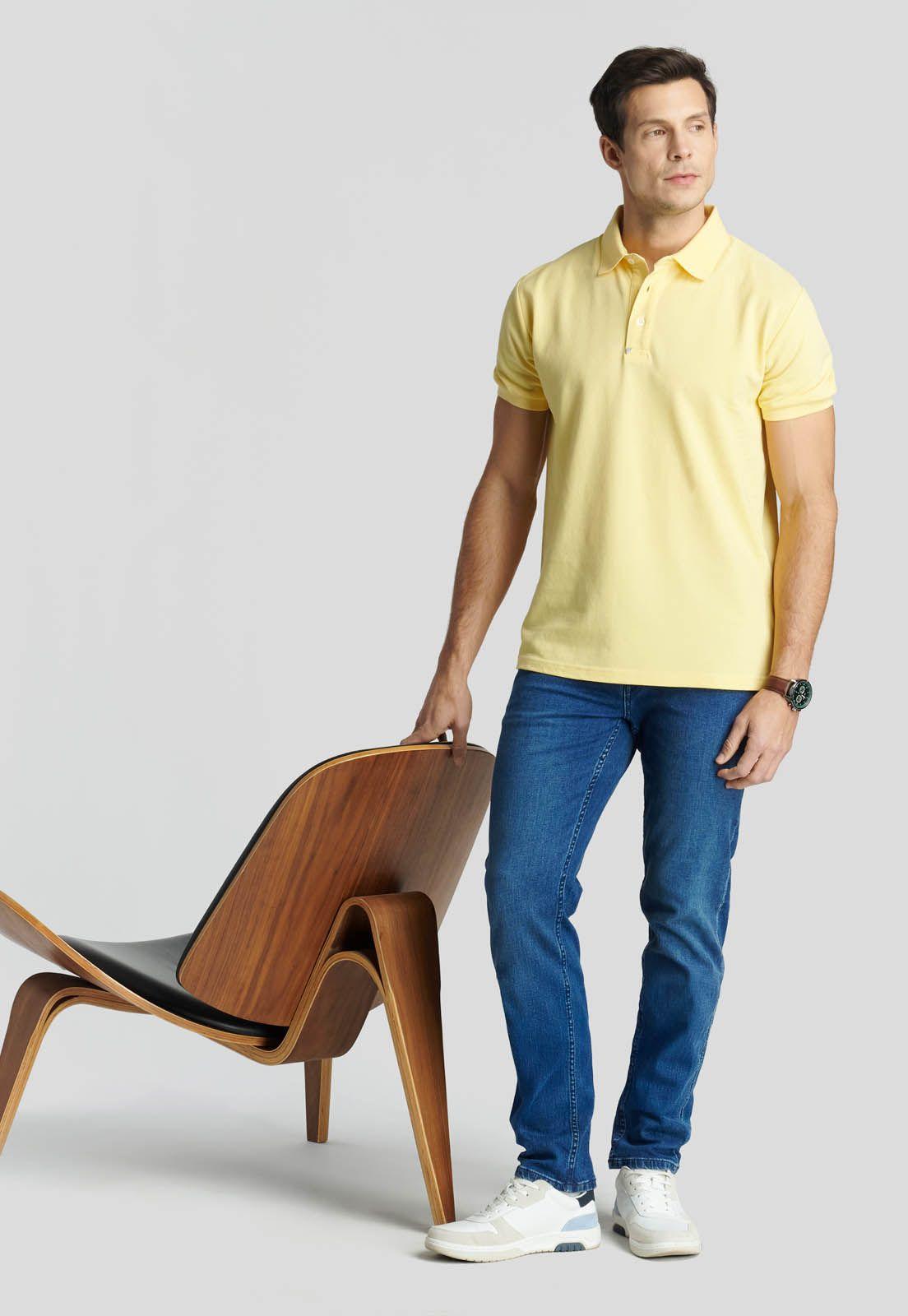 Polo Nantes Heritage Lt Yellow-4