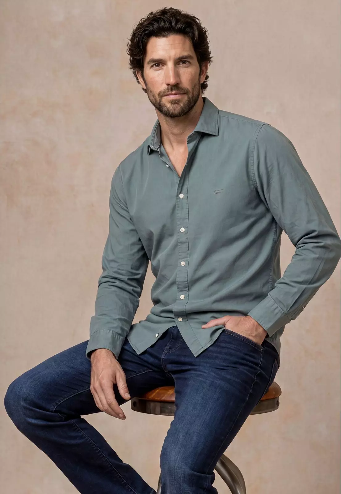 Camisa Bolton Salvia-4