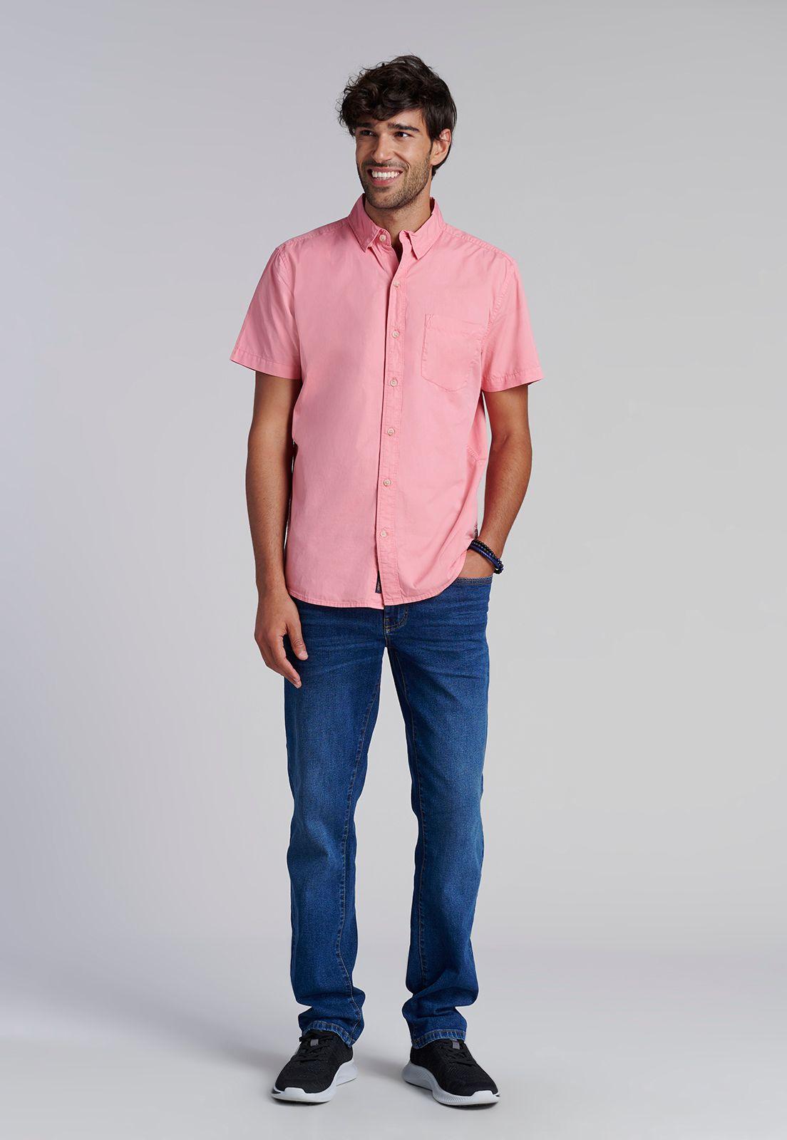 Camisa Garment Dyed Fj Coral-1