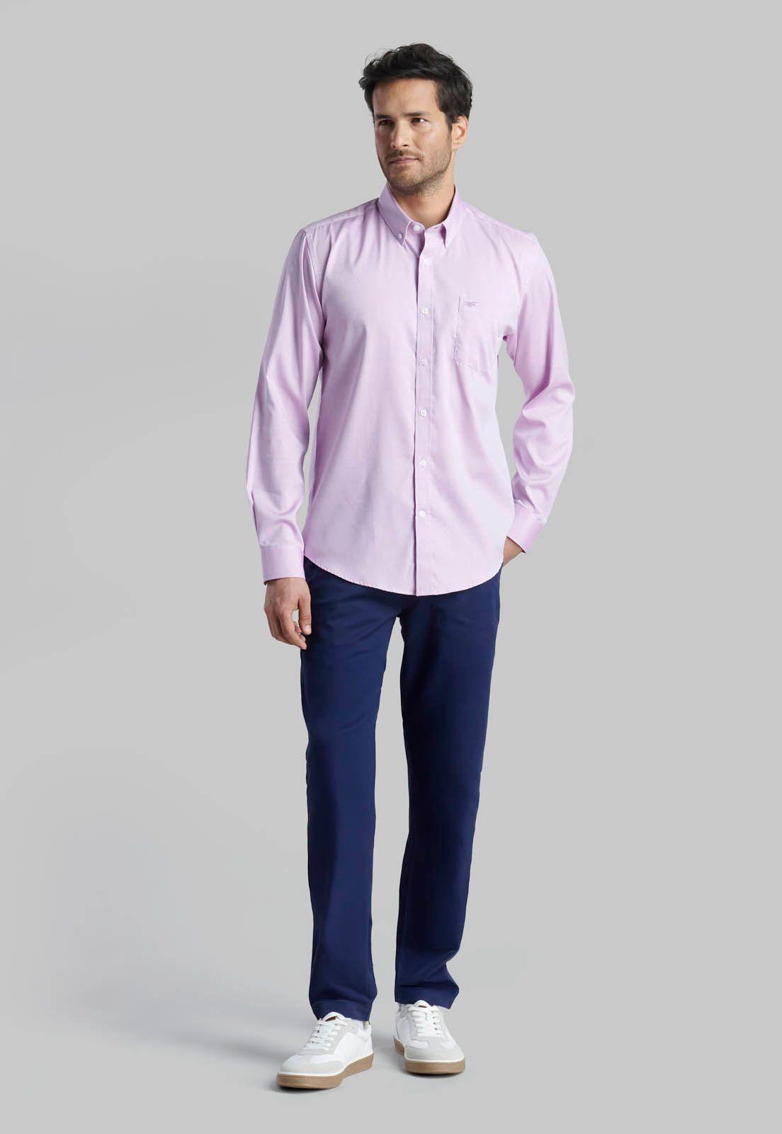Camisa Oxford Smart Casual Fr Violet-1