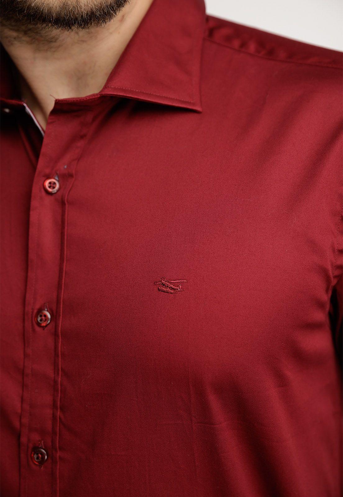 Camisa Smart Casual Austin Cabernet-2