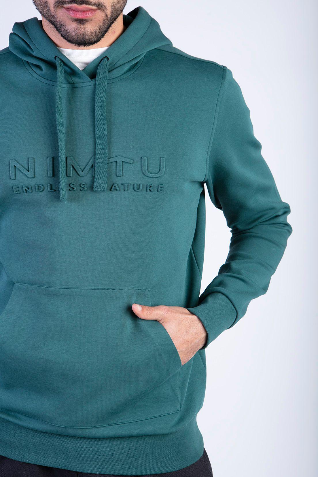 Hoodie Tolten Turquoise-4