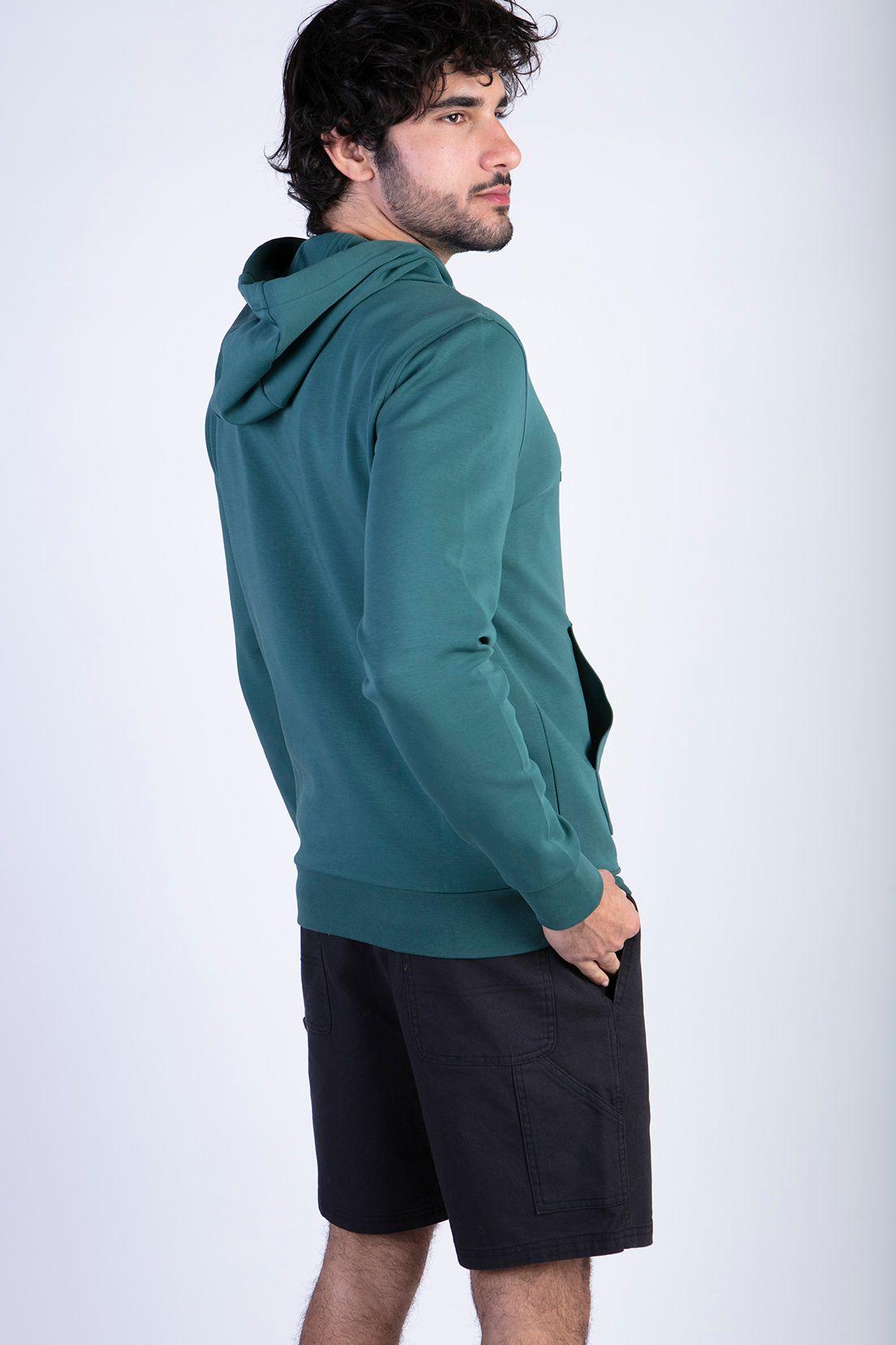 Hoodie Tolten Turquoise-2