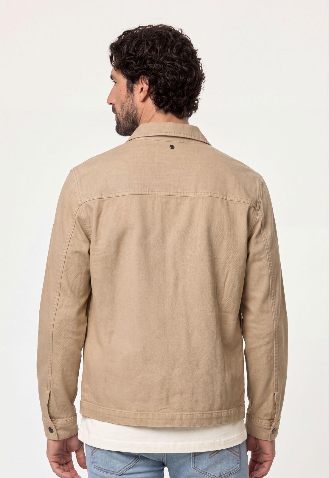 Chaqueta Khaki Cheviot-2