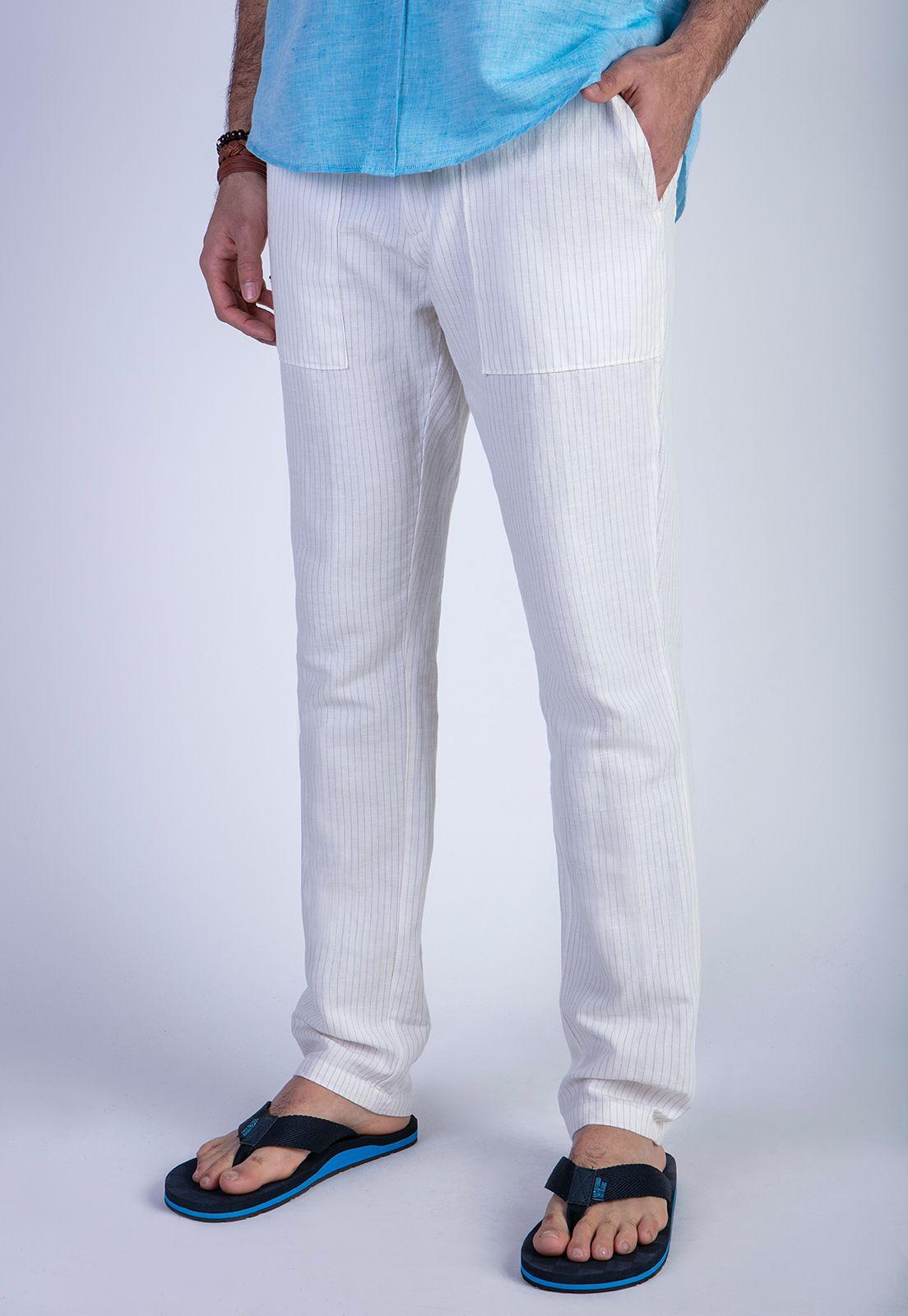 Pantalón Greenville Ecru-0