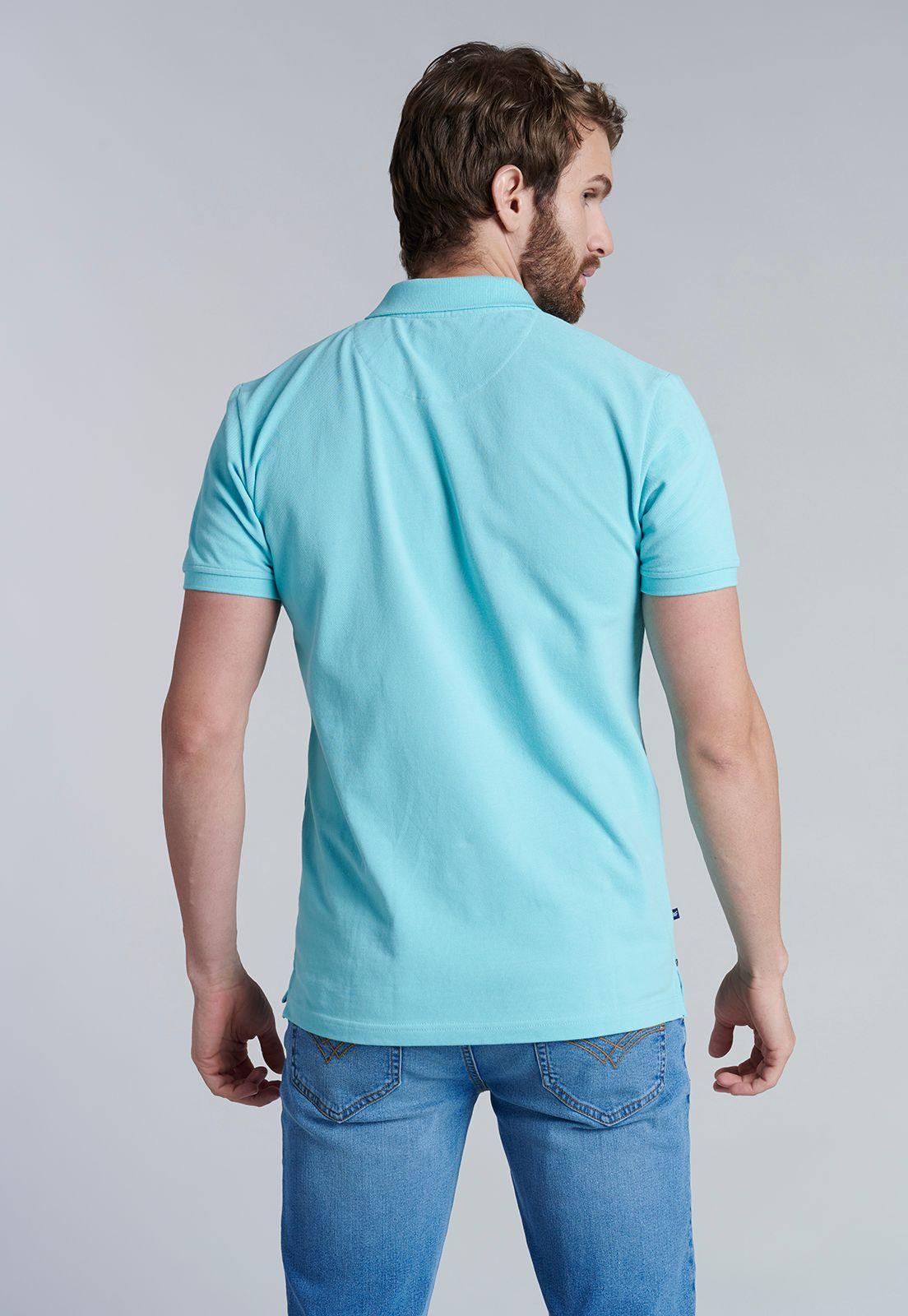 Polera Basica Pique Lt Turquoise-3