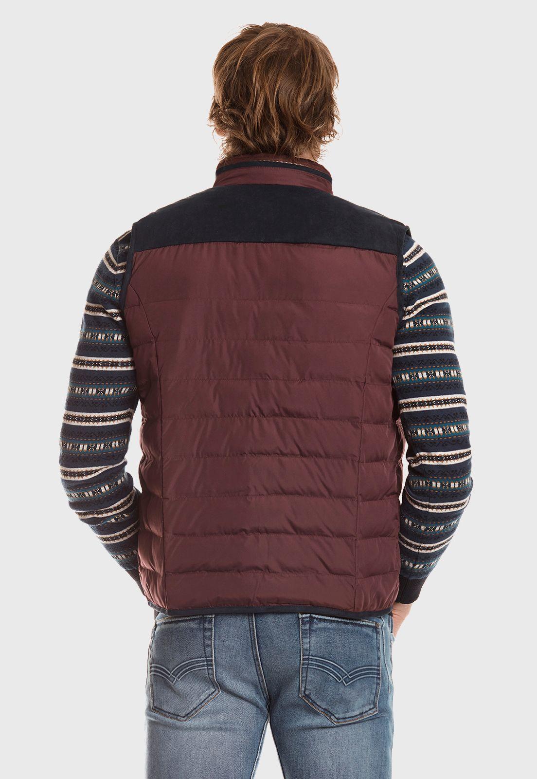 Chaqueta Sin Mangas Garland Merlot-2