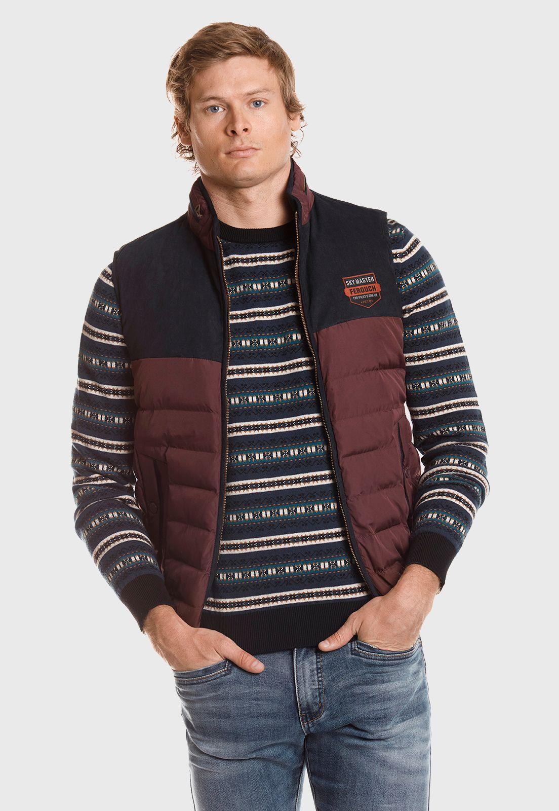 Chaqueta Sin Mangas Garland Merlot-0