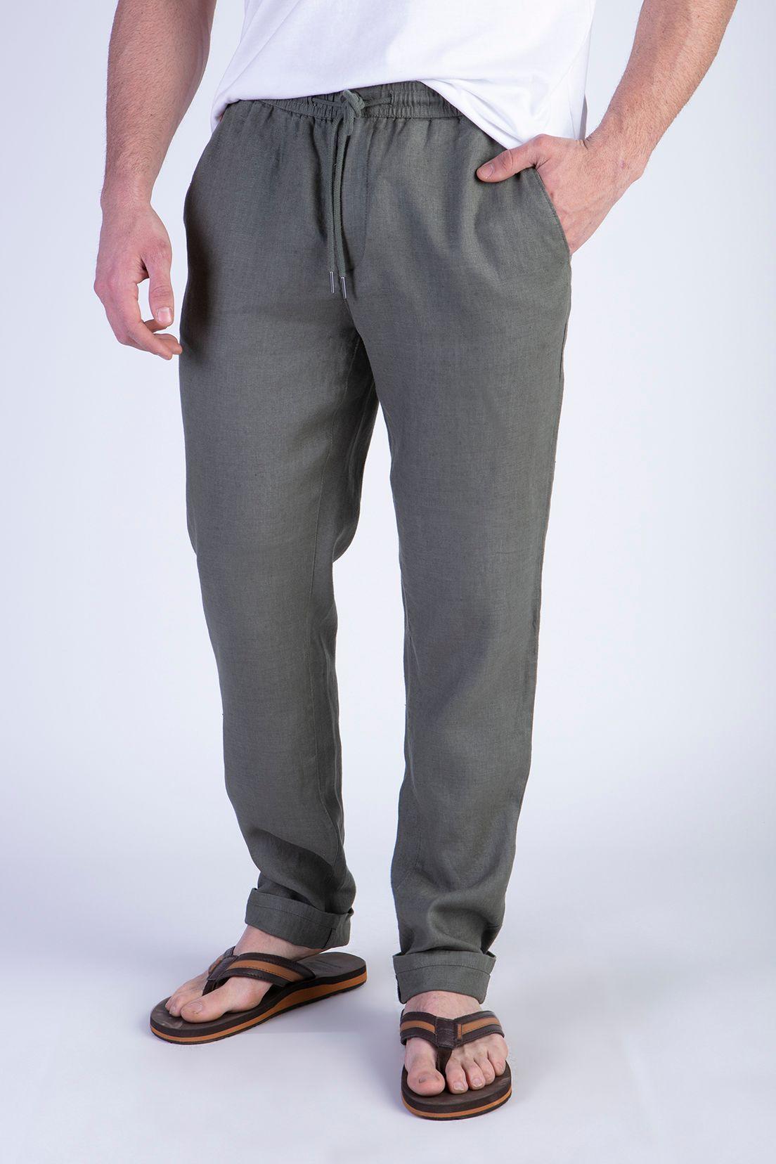 Pantalón Indiana Military Lino-0