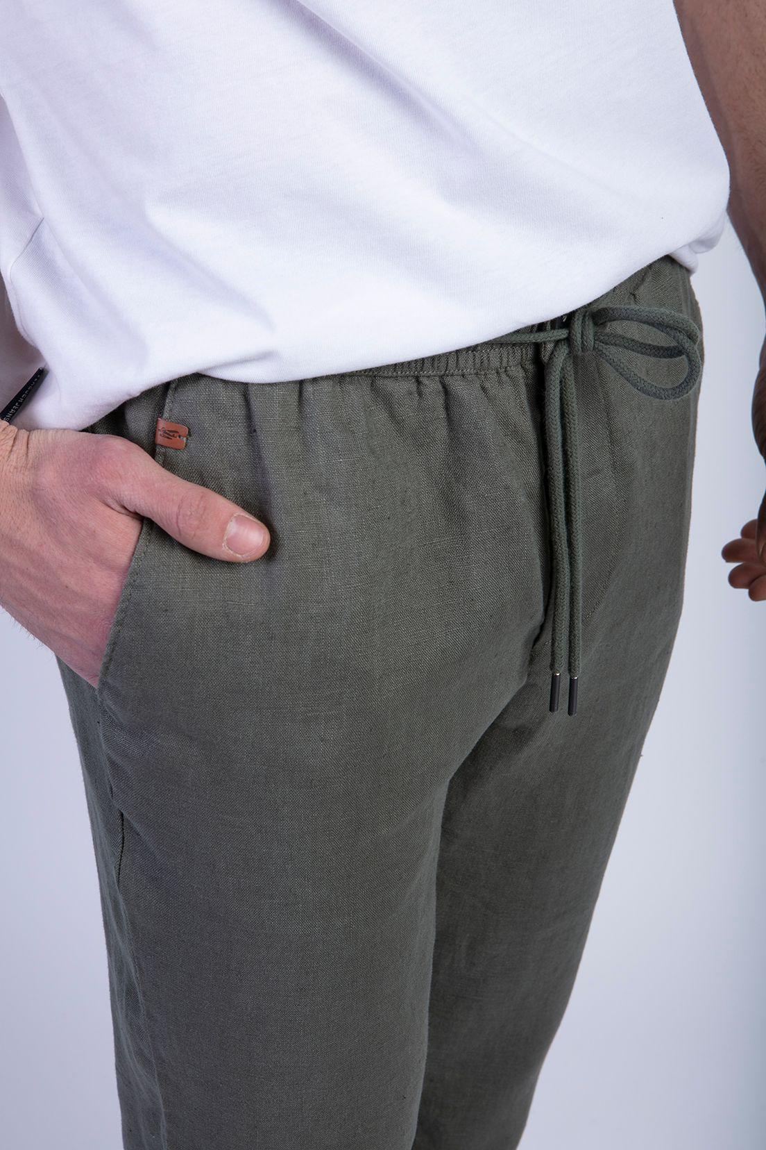 Pantalón Indiana Military Lino-3