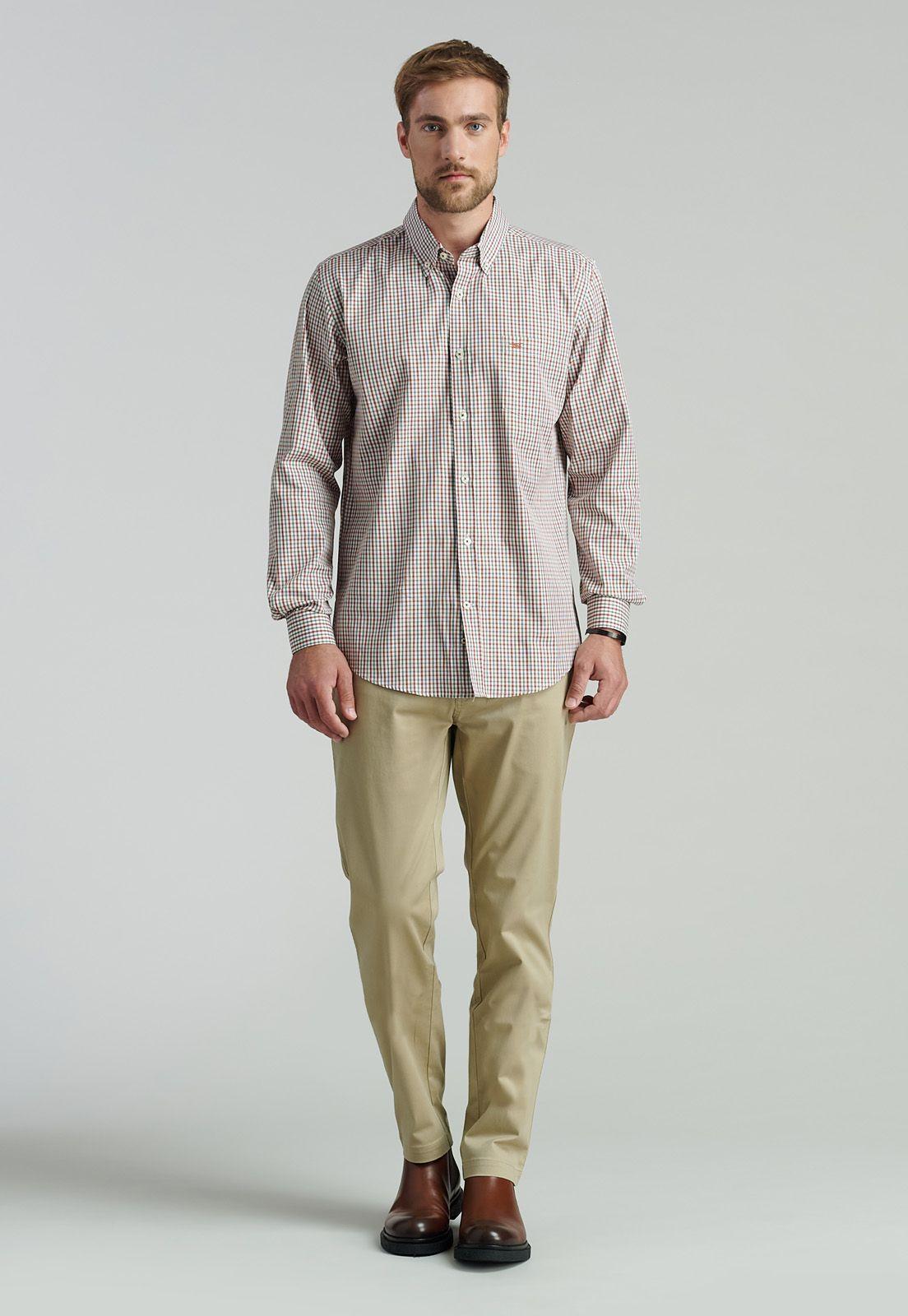 Camisa Brooklyn Smart Casual Brick-1
