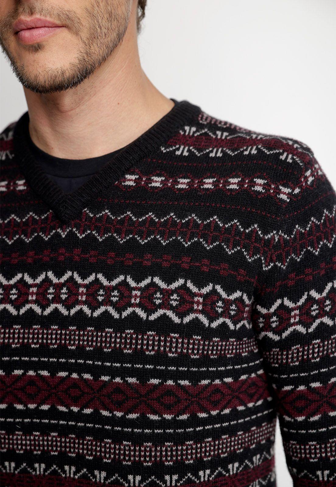 Sweater Colorado Burgundy-2