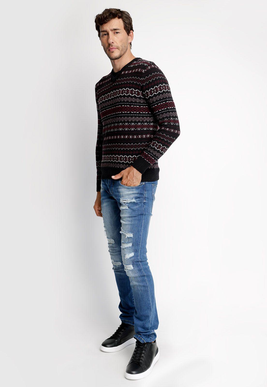 Sweater Colorado Burgundy-3