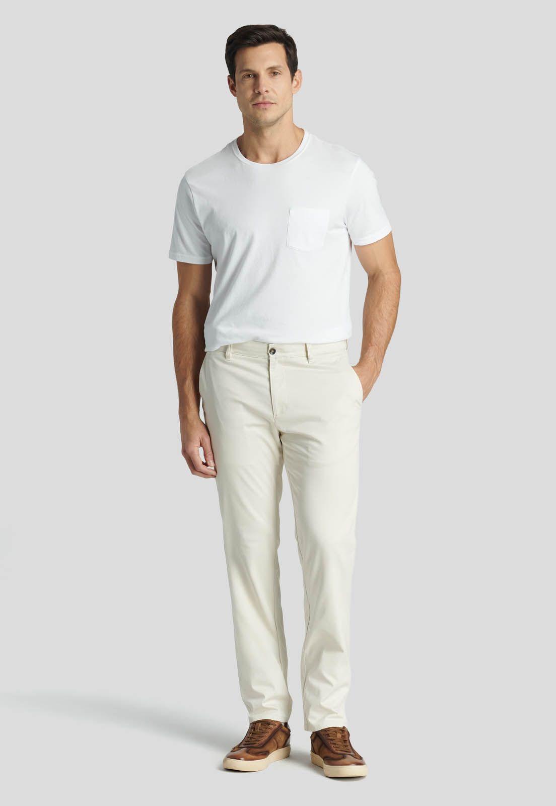 Pantalón Bagneaux Slim Heritage Ecru-1