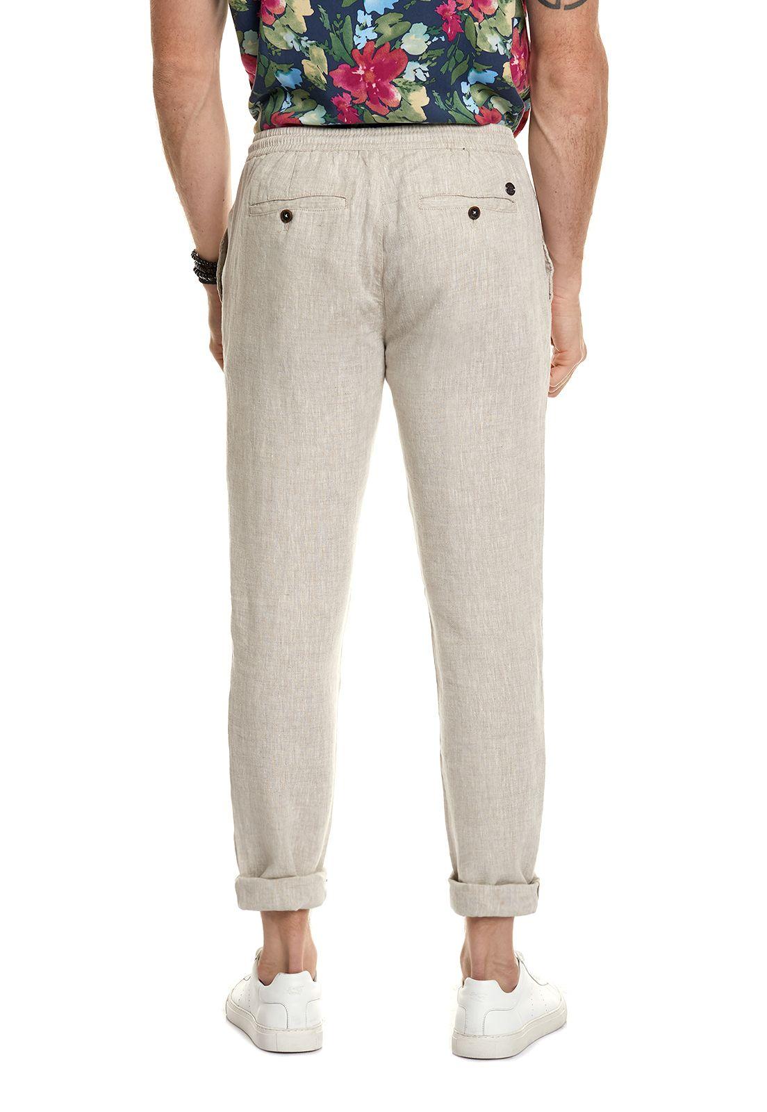 Pantalón Indiana Lino Sand-2