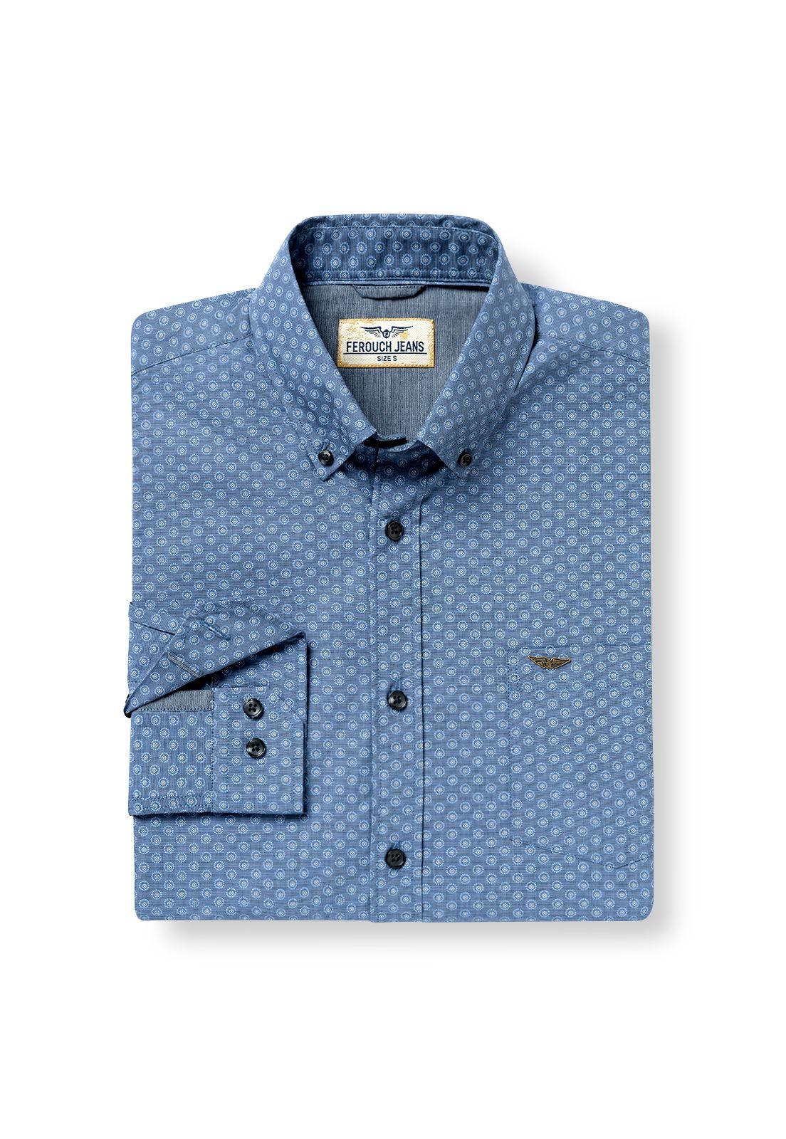 Camisa Estampada Anvik Stone-3