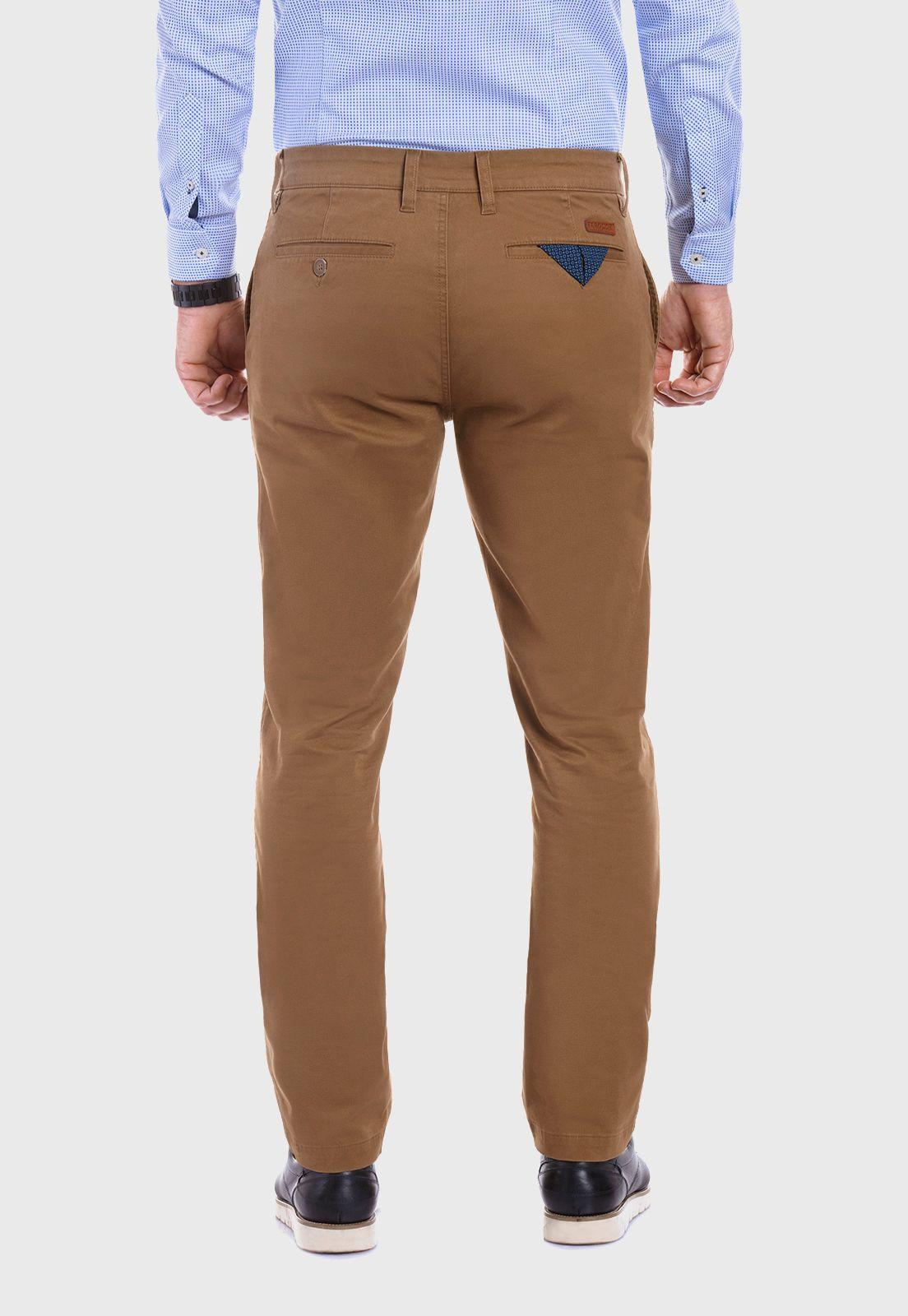 Pantalón Twill Slim /33 Toasted-2