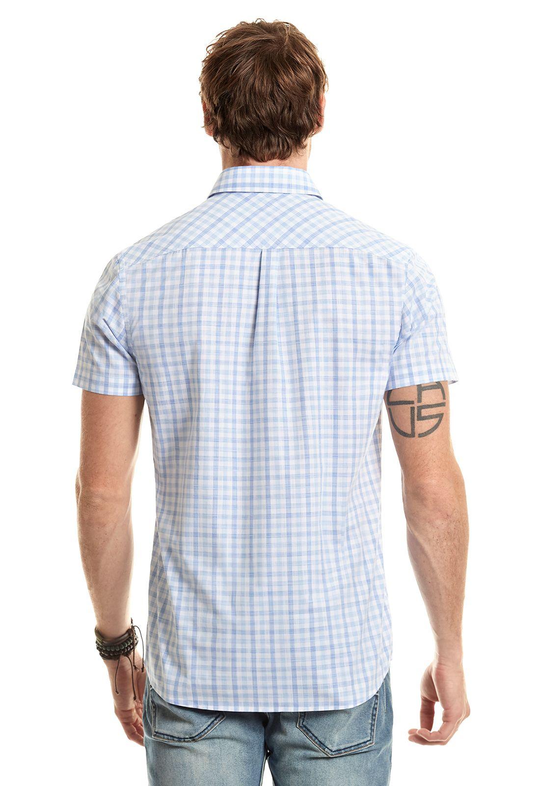 Camisa Checkered Astoria F Blue-2
