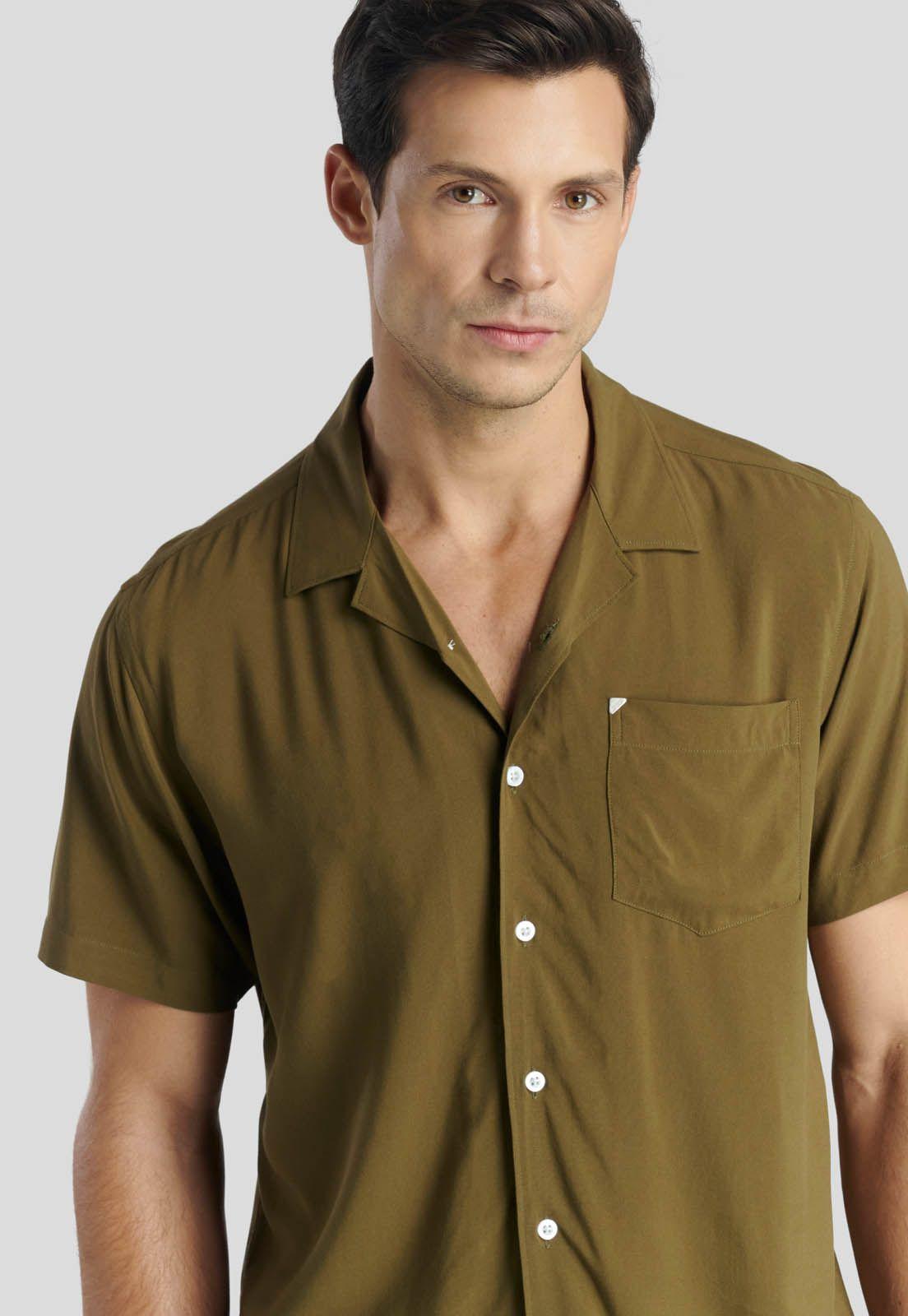Camisa  Knowsley Heritage Olive-2