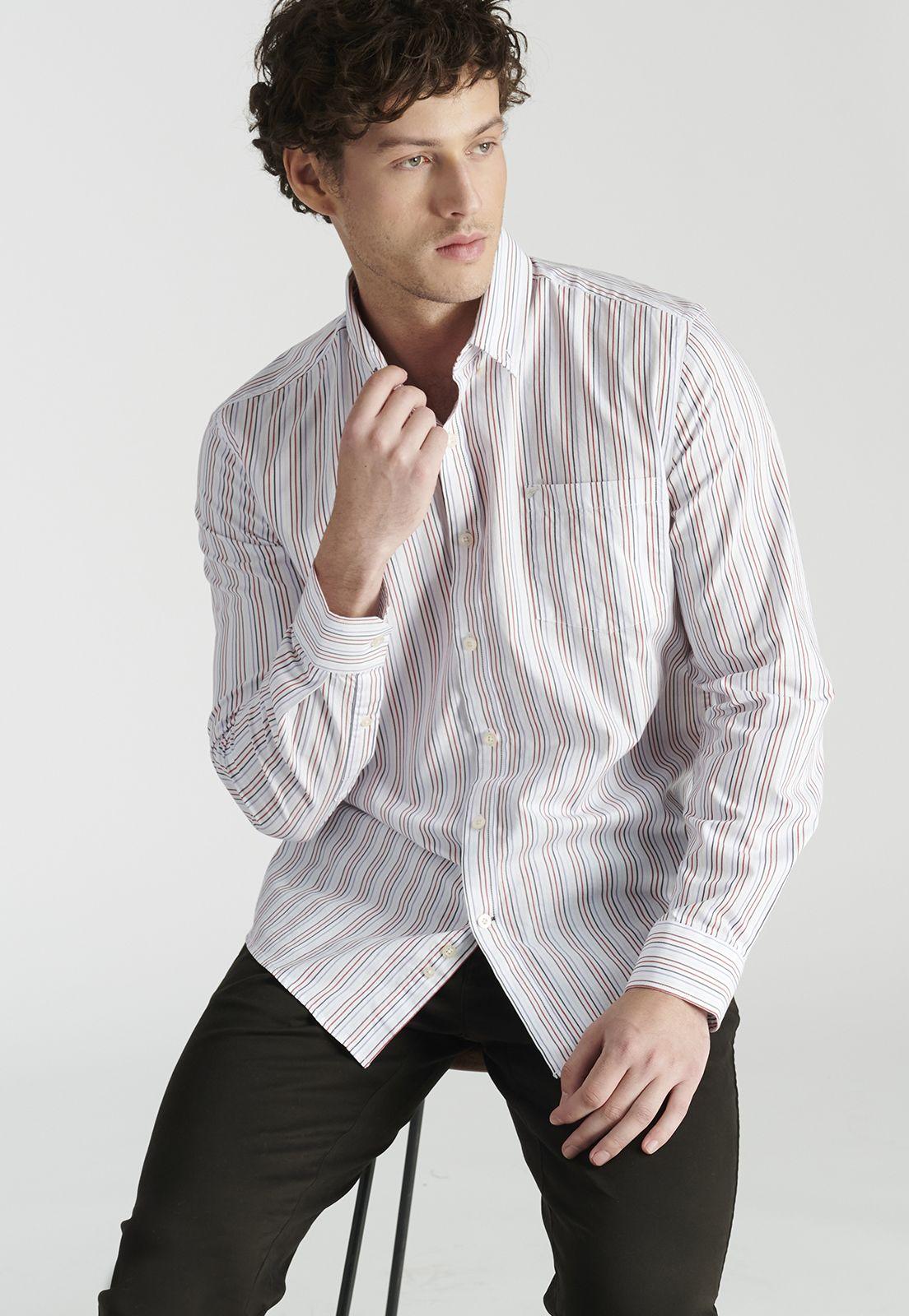 Camisa Michael Heritage Blue-4