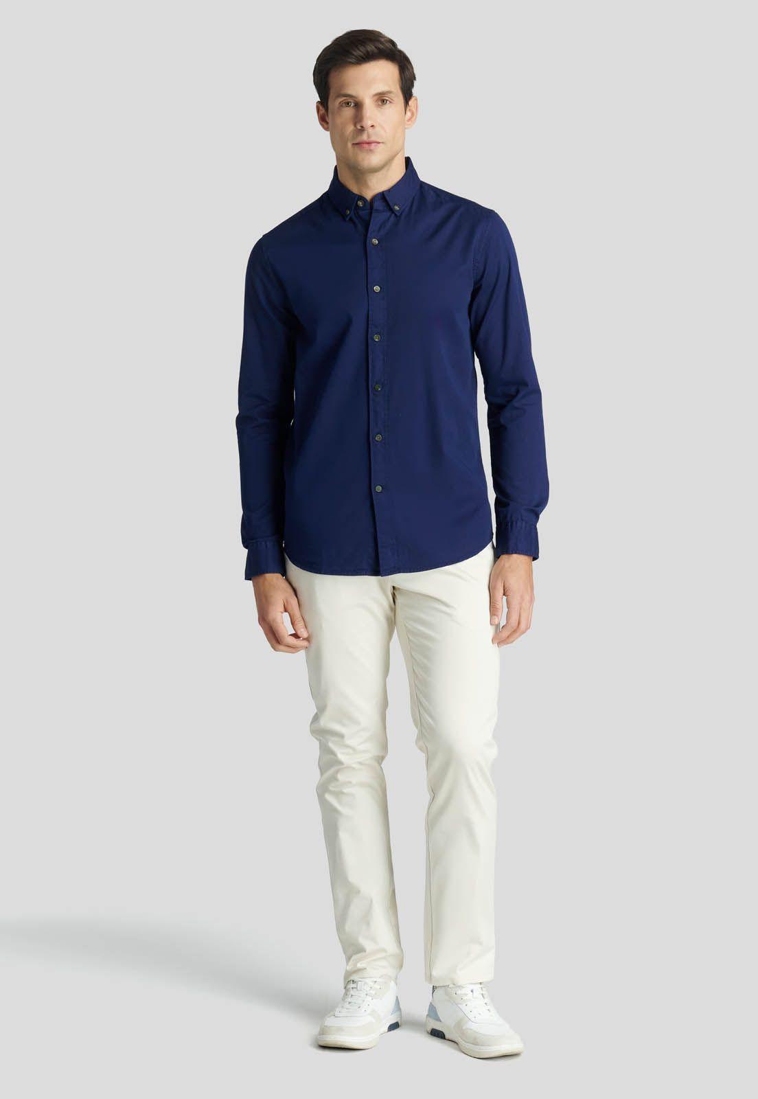 Camisa Ely Heritage Navy-1