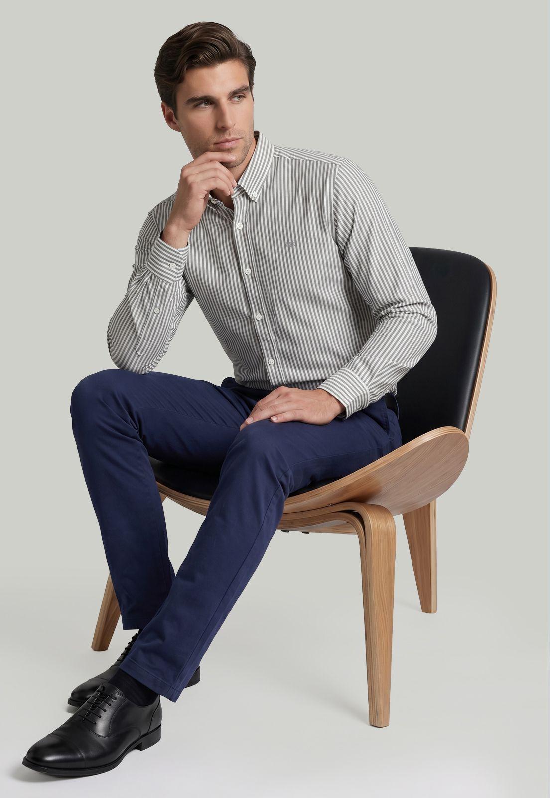 Camisa Zagreb Grey-4