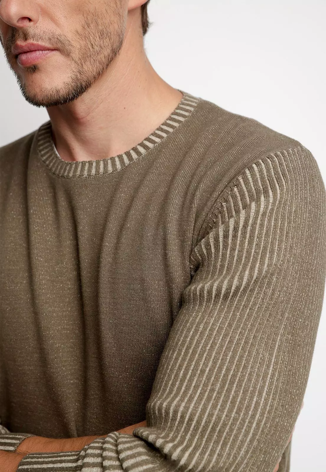 Sweater Georgia Militar Melange-2