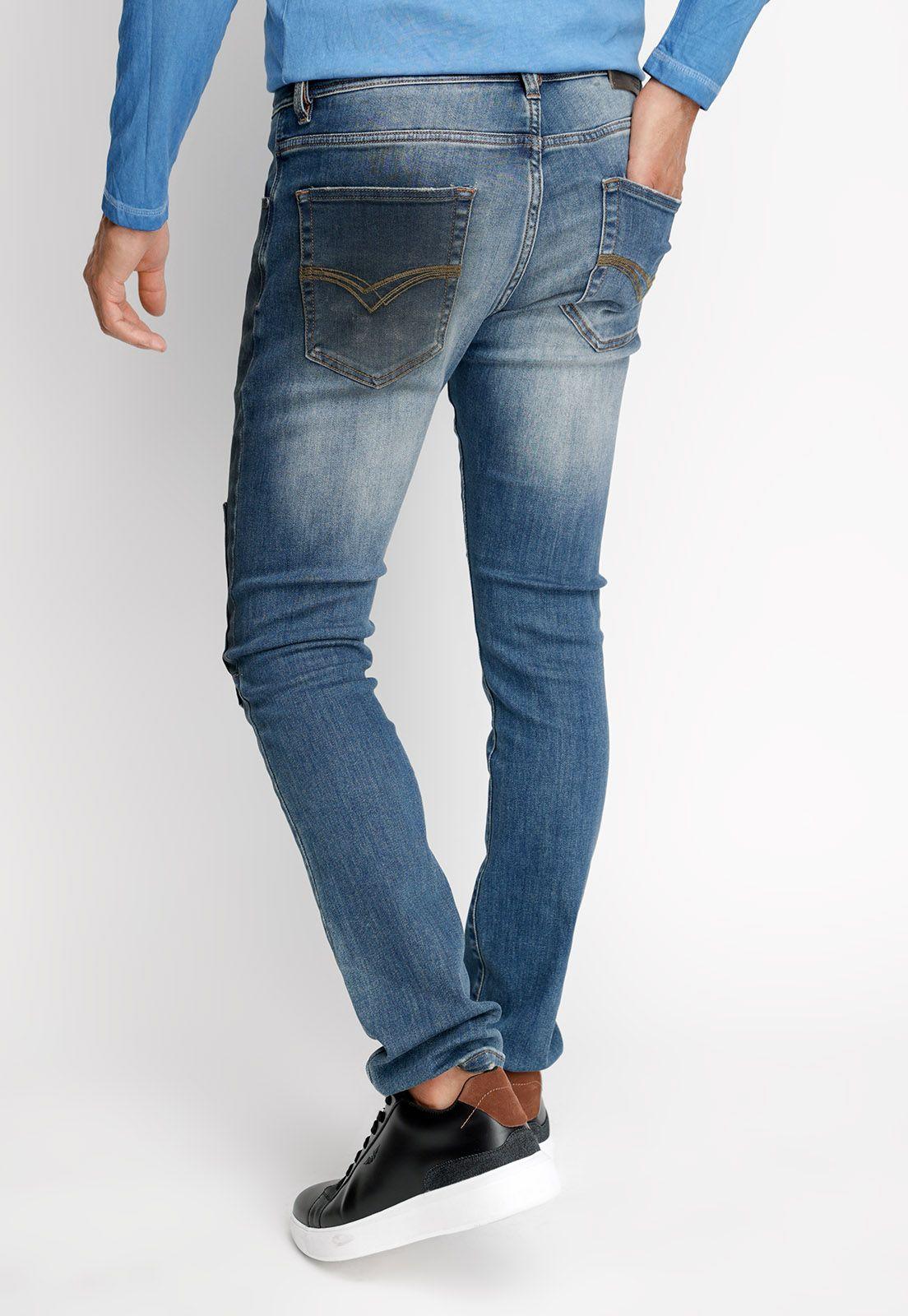 Jeans Bloque Eco Fj Navy-1