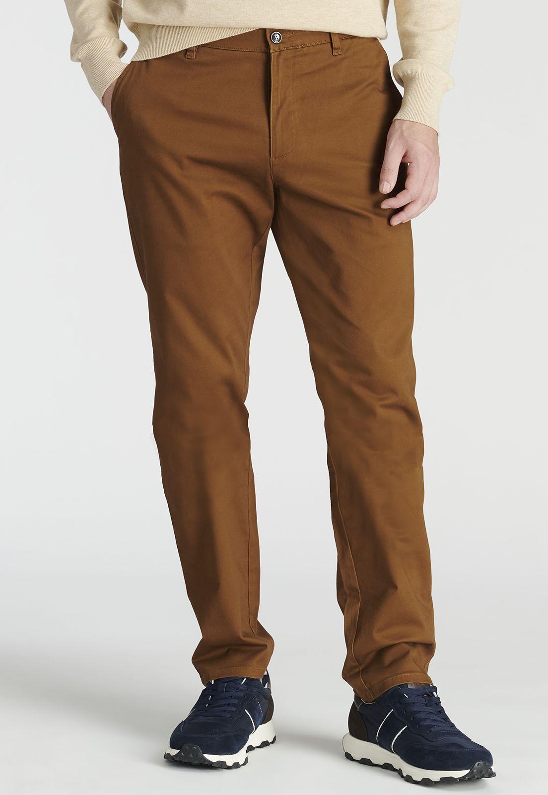 Pantalón Bagneaux Slim Heritage Dk Camel-0