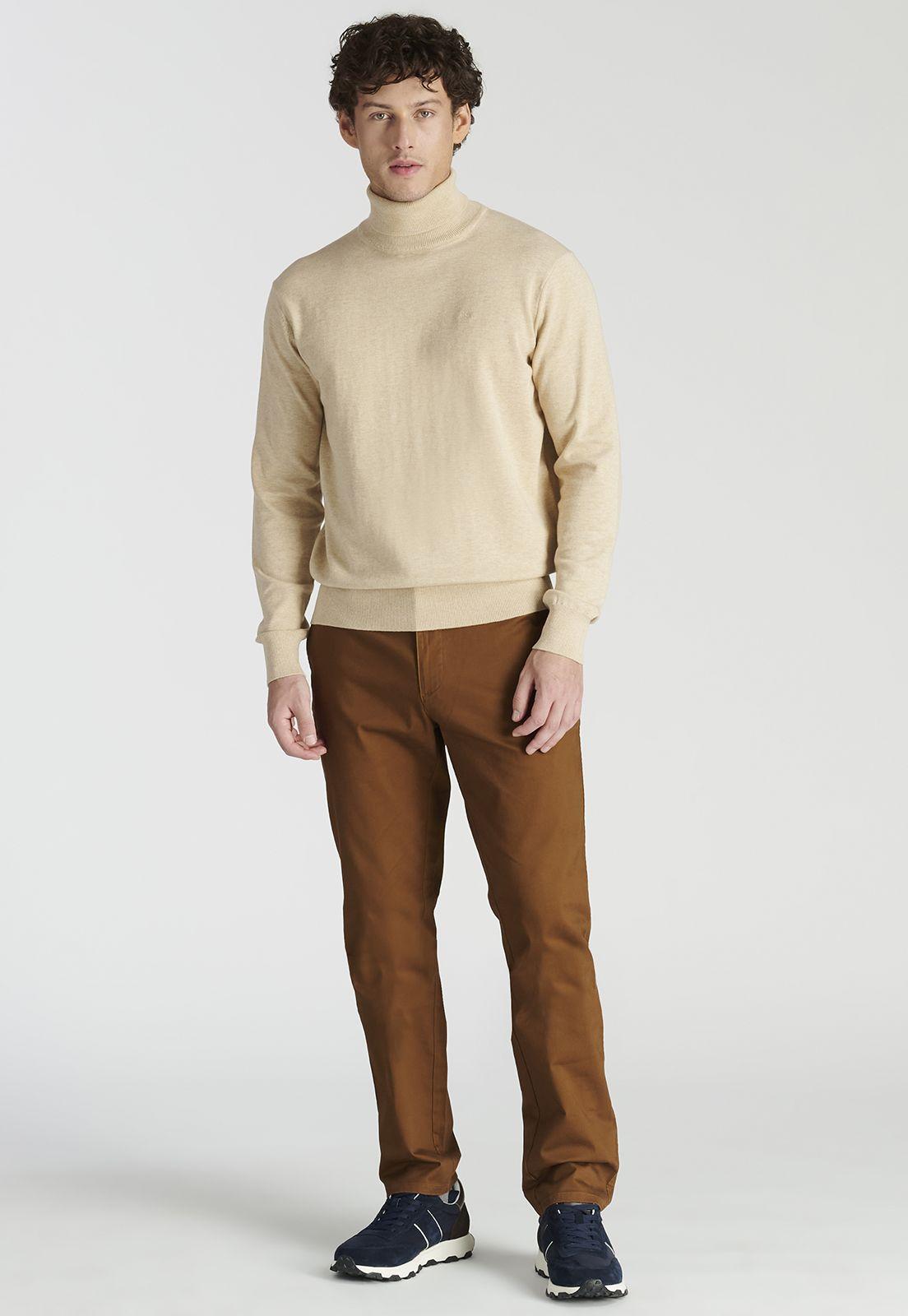 Pantalón Bagneaux Slim Heritage Dk Camel-1