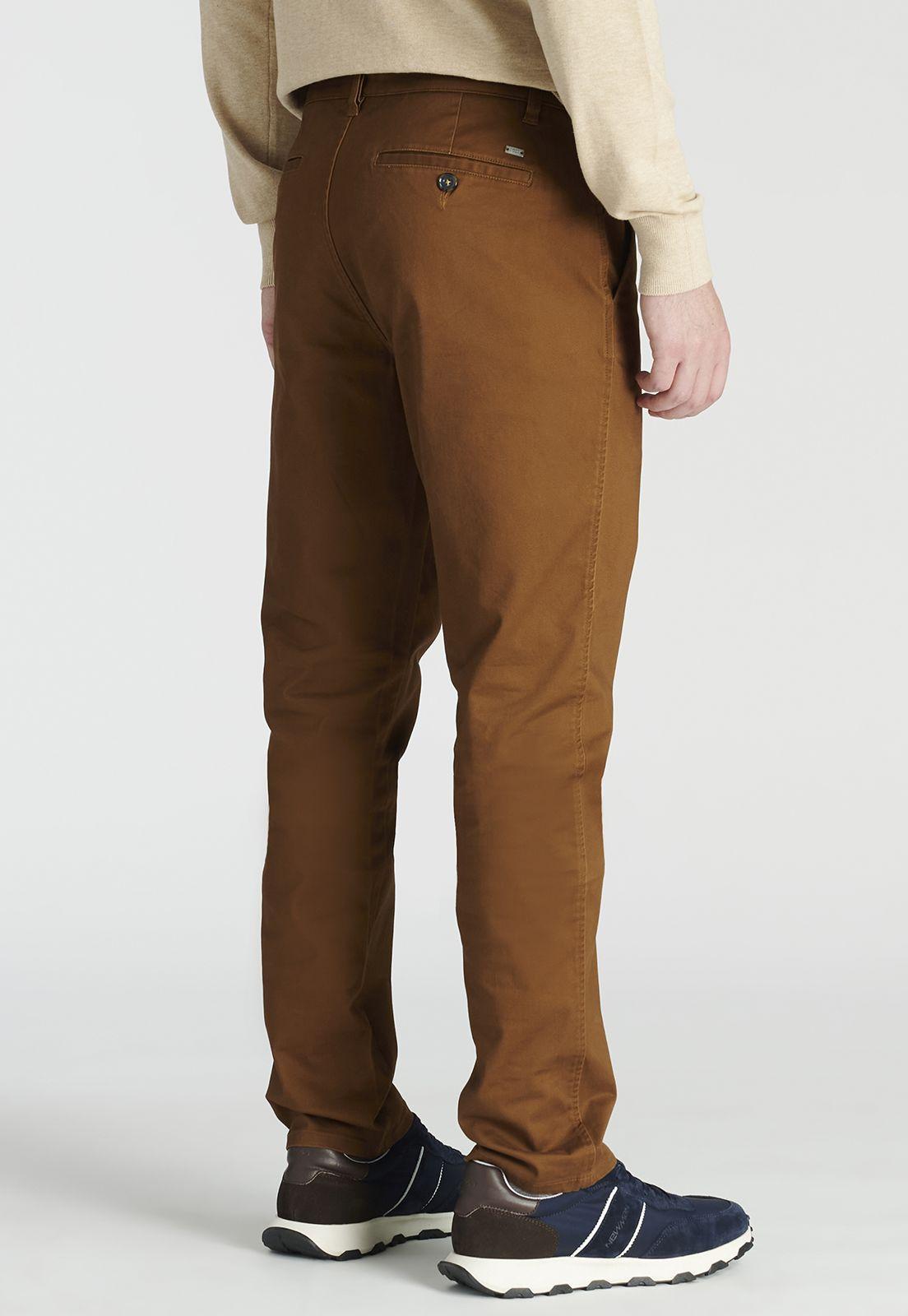 Pantalón Bagneaux Slim Heritage Dk Camel-3