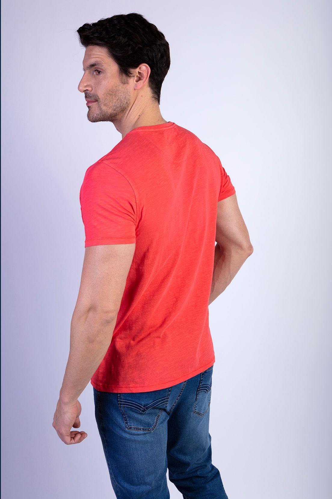 Polera Básica Bolsillo Slub Boston-1