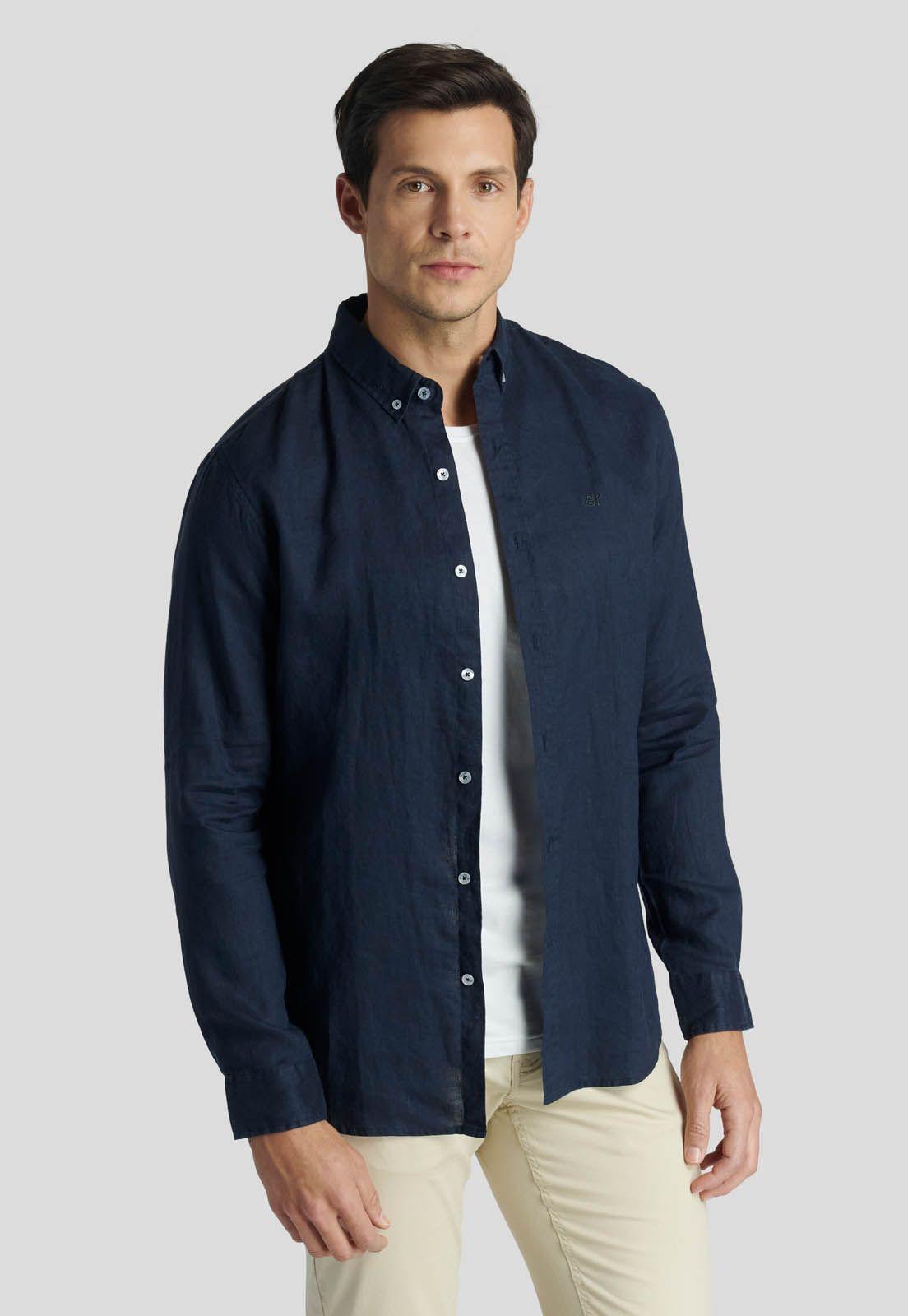 Camisa Leicester Heritage Navy-0